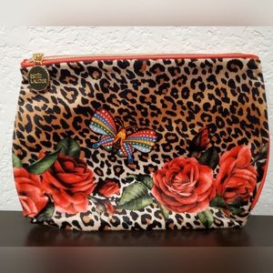 Estee Lauder Leopard Floral with Butterfly Makeup Bag